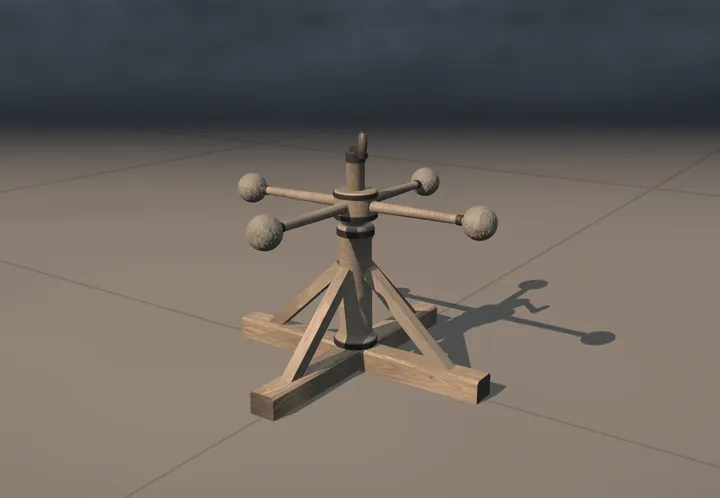 Flywheel. The museum's reconstruction, built in code. A still from its film.